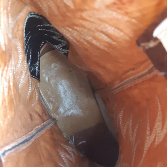 NOCONA SZ 11D Brown Men's Leather Western Boots - Picture 9 of 14